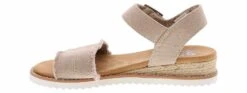 Skechers Bobs Desert Kiss Adobe Princess Women’s Wedge Sandal -Shoe Sensation Shop skechers 113541 tpe bobsdesertkissadobeprinces taupe04