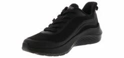 Skechers Bobs Squad Waves Still Wading Women’s Wide-Width Running Shoe -Shoe Sensation Shop skechers 117483w bbk bobssquadwavesstillwading black05
