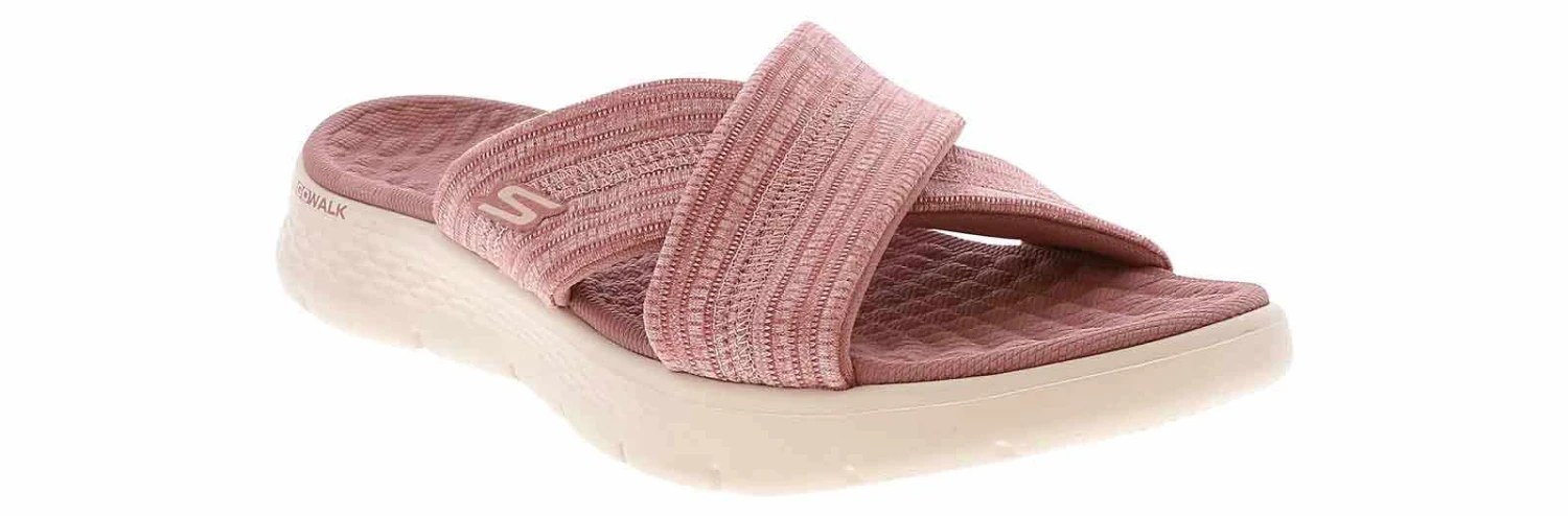 Skechers Go Walk Flex Impressed Women's Slide Sandal 1 Skechers Go Walk Flex Impressed Women's Slide Sandal