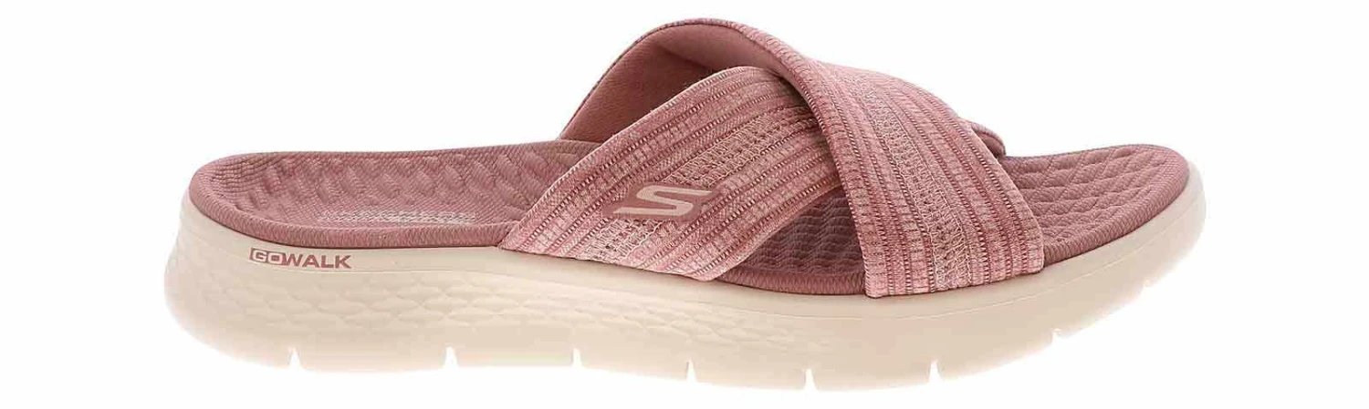 Skechers Go Walk Flex Impressed Women's Slide Sandal 2 Skechers Go Walk Flex Impressed Women's Slide Sandal - Image 2