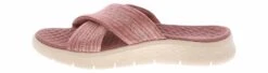 Skechers Go Walk Flex Impressed Women's Slide Sandal 9 Skechers Go Walk Flex Impressed Women's Slide Sandal -Shoe Sensation Shop skechers 141420 mve gowalkflexsndlimpressed pink04