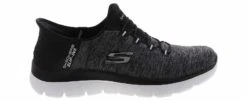 Skechers Summits Slip-Ins Women’s Wide-Width Comfort Shoe 7 Skechers Summits Slip-Ins Women’s Wide-Width Comfort Shoe -Shoe Sensation Shop skechers 149937w bkw summitsslipins black02