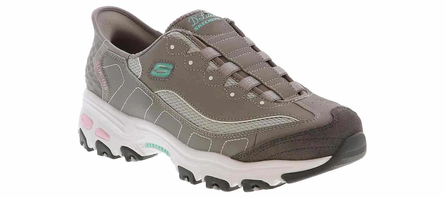 Skechers D'Lites Slip-In Women's Walking Shoe 1 Skechers D'Lites Slip-In Women's Walking Shoe