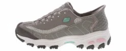 Skechers D'Lites Slip-In Women's Walking Shoe 9 Skechers D'Lites Slip-In Women's Walking Shoe -Shoe Sensation Shop skechers 150238 gylp dlitesslipingreypink grey04