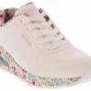Skechers Uno Majestic Garden Women’s Athletic Shoe 12 Skechers Uno Majestic Garden Women’s Athletic Shoe -Shoe Sensation Shop skechers 155583 wmlt unomajesticgarden white01