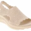 Skechers Arch Fit 2.0 Sling Back Women’s Comfort Sandal -Shoe Sensation Shop skechers 164018 ofwt archfit2slingbackoffwht white01