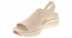 Skechers Arch Fit 2.0 Sling Back Women’s Comfort Sandal -Shoe Sensation Shop skechers 164018 ofwt archfit2slingbackoffwht white05