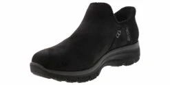 Skechers Slip-Ins Easy Going Women’s Bootie -Shoe Sensation Shop skechers 167872 blk slipinseasygoing black05