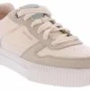 Skechers Jade Feline Instinct Women's Court Sneaker -Shoe Sensation Shop skechers 185091 ntmt jadefelineinstinct beige01