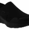 Skechers Arch Fit Tineid Men's Wide-Width Slip Resistant Work Shoe -Shoe Sensation Shop skechers 200026w blk archfitsrtinied black01 1
