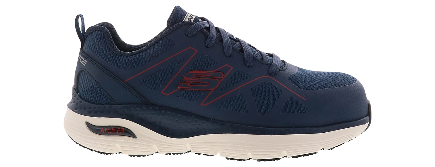 Skechers Arch Fit Vigorit Men’s Alloy Toe Work Shoe 2 Skechers Arch Fit Vigorit Men’s Alloy Toe Work Shoe - Image 2