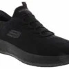 Skechers Slip-ins Summits Colsin Men’s Wide-Width Slip Resistant Work Shoe -Shoe Sensation Shop skechers 200205w bbk summitssrcolsinslipin black01