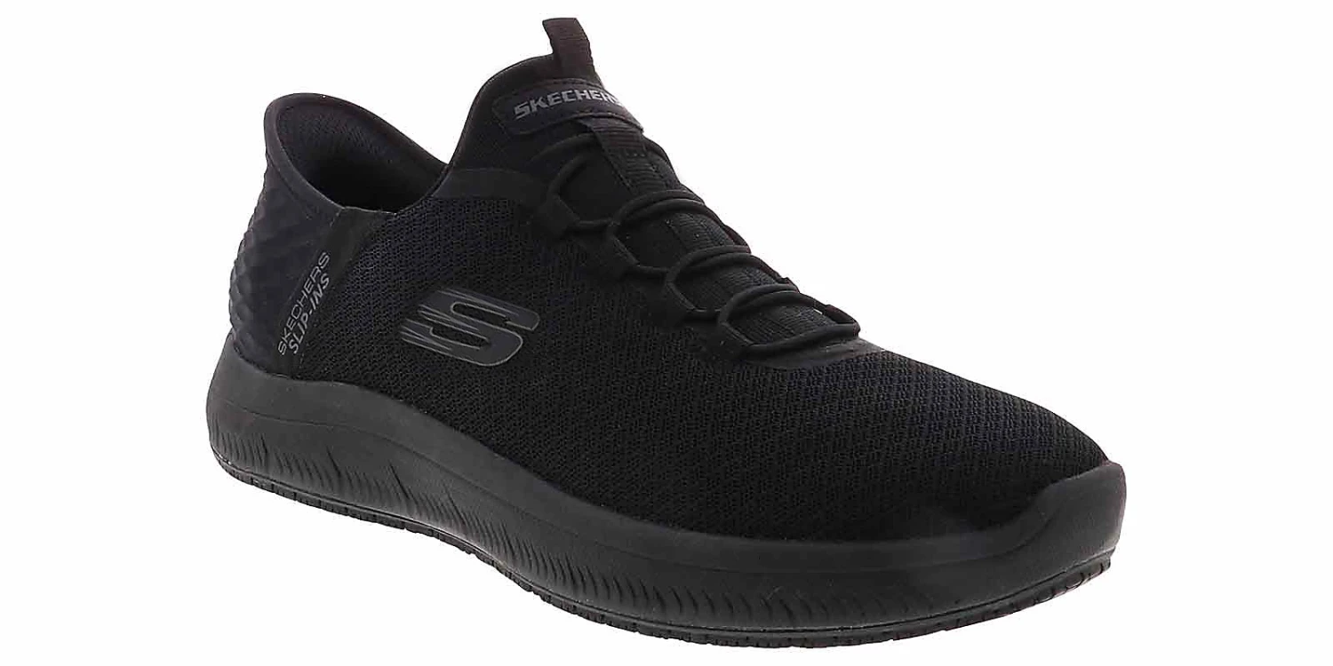 Skechers Slip-ins Summits Colsin Men’s Wide-Width Slip Resistant Work Shoe 1 Skechers Slip-ins Summits Colsin Men’s Wide-Width Slip Resistant Work Shoe