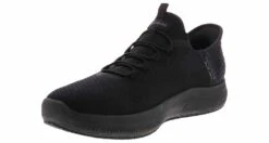 Skechers Slip-ins Summits Colsin Men’s Wide-Width Slip Resistant Work Shoe 10 Skechers Slip-ins Summits Colsin Men’s Wide-Width Slip Resistant Work Shoe -Shoe Sensation Shop skechers 200205w bbk summitssrcolsinslipin black05