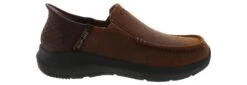 Skechers Slip-Ins Parson Oswin Men’s Wide-Width Casual Shoe -Shoe Sensation Shop skechers 204866ww cdb parsonoswinslipin brown02