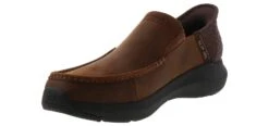 Skechers Slip-Ins Parson Oswin Men’s Wide-Width Casual Shoe -Shoe Sensation Shop skechers 204866ww cdb parsonoswinslipin brown05