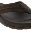 Skechers Patino Marlee Men's Comfort Thong Sandal 12 Skechers Patino Marlee Men's Comfort Thong Sandal -Shoe Sensation Shop skechers 205111 choc patinomarlee brown01