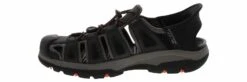 Skechers Slip-Ins Tresmen-Norvick Men’s Wide-Width Sandal -Shoe Sensation Shop skechers 205187ww blk tresmannorvick black04
