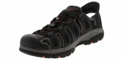 Skechers Slip-Ins Tresmen-Norvick Men’s Wide-Width Sandal -Shoe Sensation Shop skechers 205187ww blk tresmannorvick black05