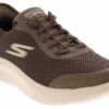 Skechers Slip-Ins Go Walk Flex Men’s Athletic Shoe -Shoe Sensation Shop skechers 216324ww brn gowalkflexnohandsfreeslipin brown01