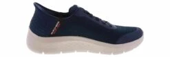 Skechers Slip-Ins Go Walk Flex Men’s Wide-Width Athletic Shoe -Shoe Sensation Shop skechers 216324ww nvy gowalkflexslipinwide blue04