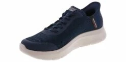Skechers Slip-Ins Go Walk Flex Men’s Wide-Width Athletic Shoe -Shoe Sensation Shop skechers 216324ww nvy gowalkflexslipinwide blue05