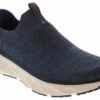 Skechers Slip-Ins Edgeride Men’s Wide-Width Walking Shoe -Shoe Sensation Shop skechers 232839w nvor edgerideslipinwide navy01