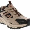 Skechers Vigor At Men’s Wide-Width Athletic Shoe -Shoe Sensation Shop skechers 237740w tpbk vigoratwide taupe01