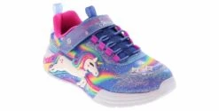 Skechers S-Lights Unicorn Chaser Youth Girls’ (11-3) Light Up Athletic Shoe