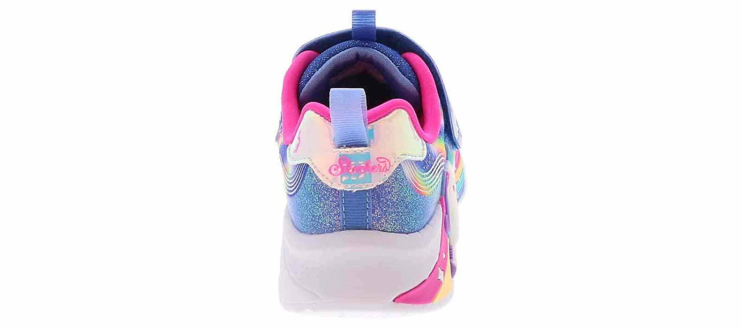 Skechers S-Lights Unicorn Chaser Youth Girls’ (11-3) Light Up Athletic Shoe 3 Skechers S-Lights Unicorn Chaser Youth Girls’ (11-3) Light Up Athletic Shoe - Image 3