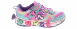 Skechers Gummy Friends Youth Girls (11-3) Athletic Shoe -Shoe Sensation Shop skechers 303205l lbmt gummyfriends blue02