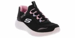 Skechers Bounder Simple Cute Slip-In Youth Girls’ (12-4) Running Shoe