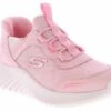 Skechers Slip-In Bounder Toddler Girls’ (5-10) Running Shoe 13 Skechers Slip-In Bounder Toddler Girls’ (5-10) Running Shoe -Shoe Sensation Shop skechers 303585n ltpk slipinsbounders pink01