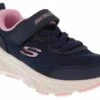 Skechers Edgeride Smooth Journey Youth Girls' (10.5-4) Running Shoe -Shoe Sensation Shop skechers 303981l nvlv edgeride smoothjourney navy01