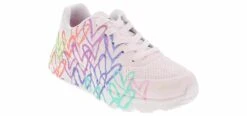 Skechers Uno Lite James Goldcrown Youth Girls’ (13-4) Casual Sneaker