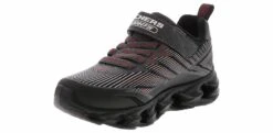 Skechers Vortex 2.0 Youth Boys’ (11-3) Light Up Running Shoe -Shoe Sensation Shop skechers 400605l bkcc vortex2 grey05
