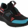 Skechers Depth Charge 2.0 Youth Boys' (12-5) Athletic Sneaker -Shoe Sensation Shop skechers 402268l bkmt depthcharge2 black01