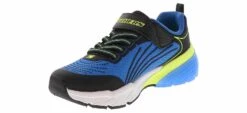 Skechers Thermoflux Elite Youth Boys’ (11-5) Wide-Width Running Shoe -Shoe Sensation Shop skechers 403768wl bblm thermofluxelitewide blue05