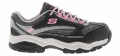 Skechers Briscoe Women's Safety Toe Shoe -Shoe Sensation Shop skechers briscoe 76601 black multi02 4