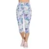 Skechers Go Walk Seascape Women's Capri Legging 13 Skechers Go Walk Seascape Women's Capri Legging -Shoe Sensation Shop skechers cp8 prtq gowalkseascapefloralcapri multi01