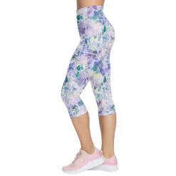 Skechers Go Walk Seascape Women's Capri Legging -Shoe Sensation Shop skechers cp8 prtq gowalkseascapefloralcapri multi03