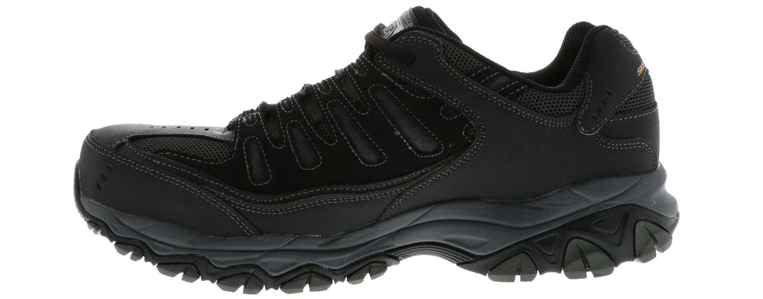 Skechers Cankton Men's Wide-Width Steel Toe Work Shoe 4 Skechers Cankton Men's Wide-Width Steel Toe Work Shoe - Image 4