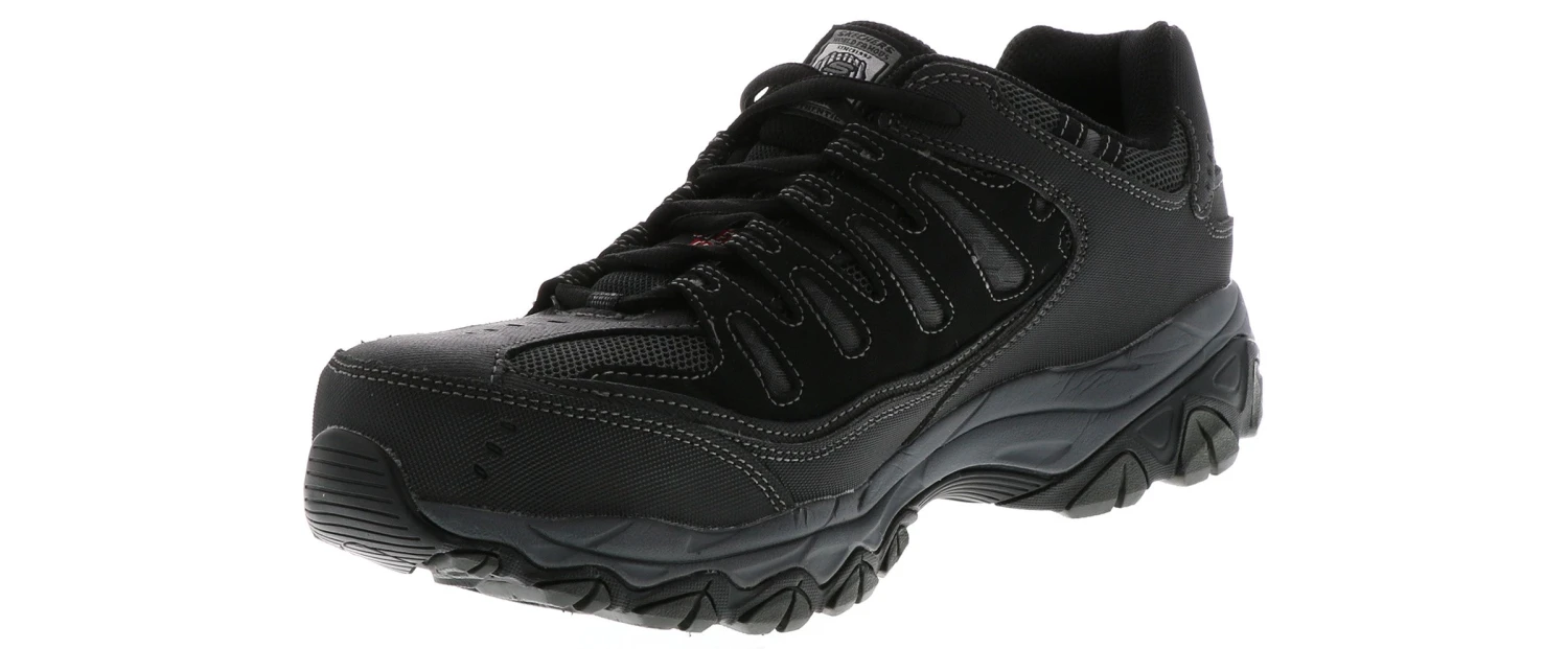 Skechers Cankton Men's Wide-Width Steel Toe Work Shoe 5 Skechers Cankton Men's Wide-Width Steel Toe Work Shoe - Image 5
