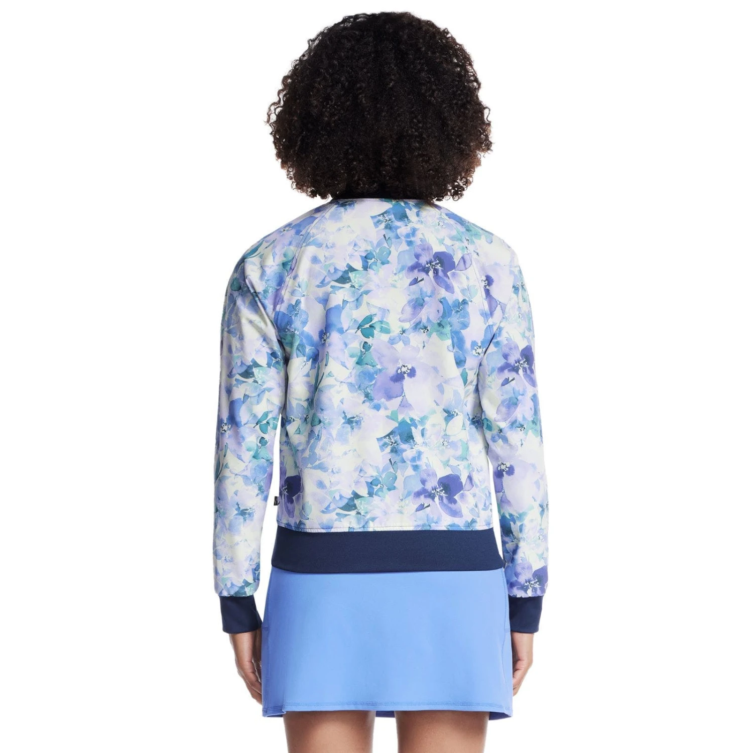 Skechers Go Walk Seascape Floral Reversible Women's Jacket 4 Skechers Go Walk Seascape Floral Reversible Women's Jacket - Image 4