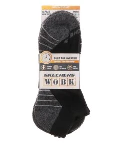 Skechers Work 6PK Men’s Low-Cut Socks