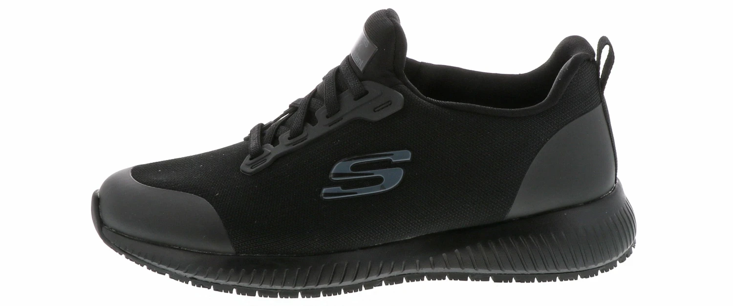 Skechers Squad Women's Wide-Width Slip Resistant Work Shoe 3 Skechers Squad Women's Wide-Width Slip Resistant Work Shoe - Image 3