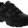 Skechers Vigor 2.0 Nanobet Men’s Wide-Width Walking Shoe -Shoe Sensation Shop skechers vigor20nanobet 237067wbbk black01 2