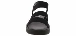 Soda Button Strap Women's Platform Sandal -Shoe Sensation Shop soda button black buttonblackstrapplatform black06