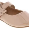 Soda Butterfly Toddler Girls' (5-10) Dress Shoe -Shoe Sensation Shop soda i ls5584 04 sodabutterflynudeflat beige01