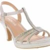 Soda Daphne Youth Girls' (11-3) Dress Heel 12 Soda Daphne Youth Girls' (11-3) Dress Heel -Shoe Sensation Shop soda k ls6231 01 daphnesilver metallic01